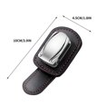 thumbnail image 4 of Birdeem Sun Visor for Car, Car Storage Organizer, Car Sun Visor Glasses Sunglasses Receipt Card Clip Storage, Car Visor Organizer, Sun Visor Organizer, Sunglasses Clip for Car Visor, 4 of 7