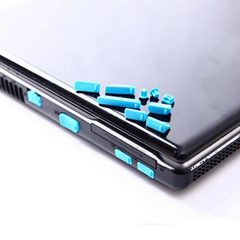 13PCS Universal Anti Dust Stopper Dust Plug for Laptop USB Port Protector  Covers
