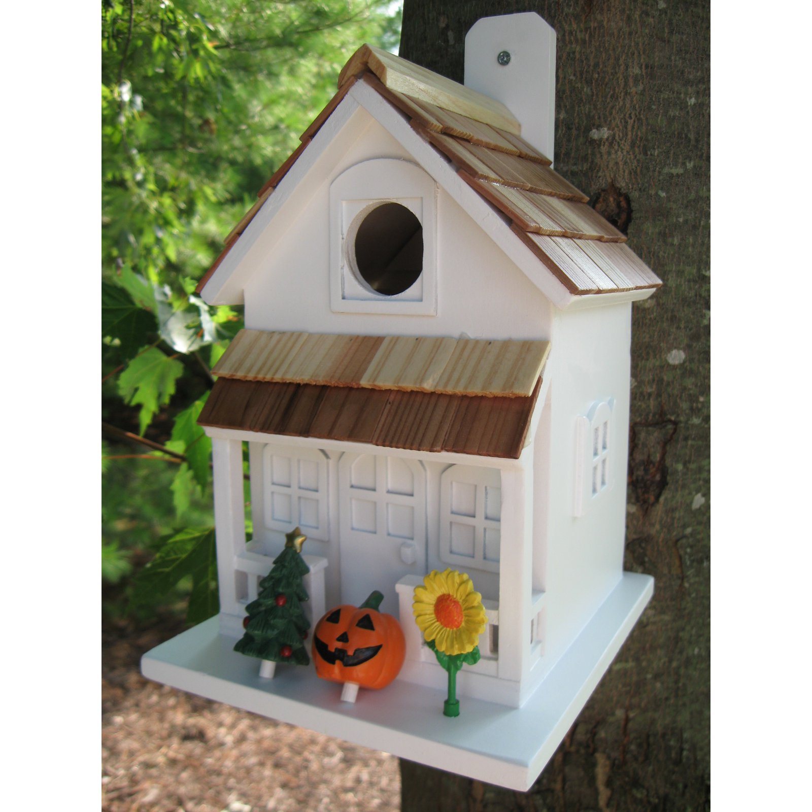 Home Bazaar Little Seasons Tweetings Birdhouse by Home Bazaar Inc.