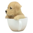 thumbnail image 4 of Ebros Realistic Adorable Labrador Puppy Teacup Statue 5.5" Tall Pet Pal, 4 of 6