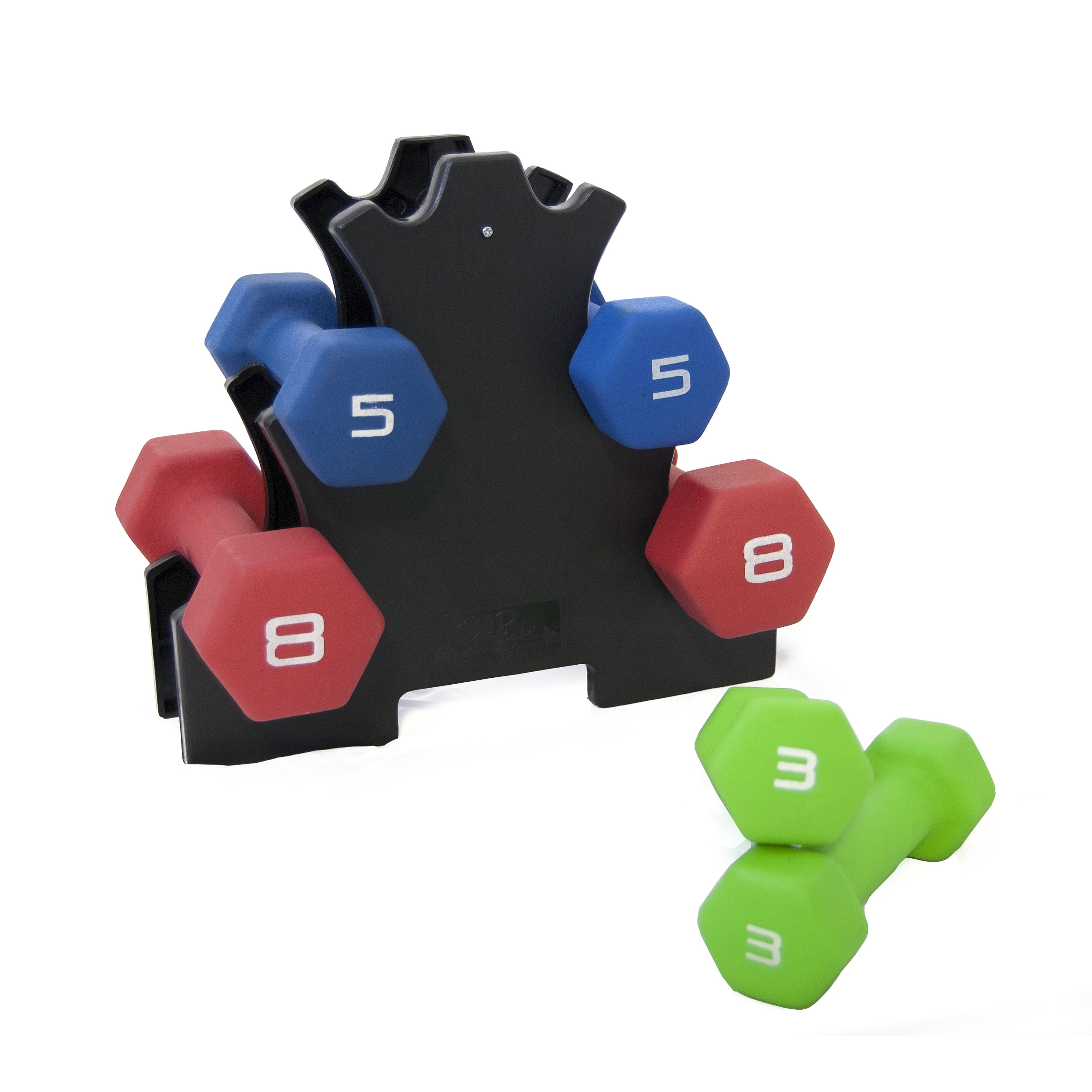 Cap barbell 3 store tier stadium rack