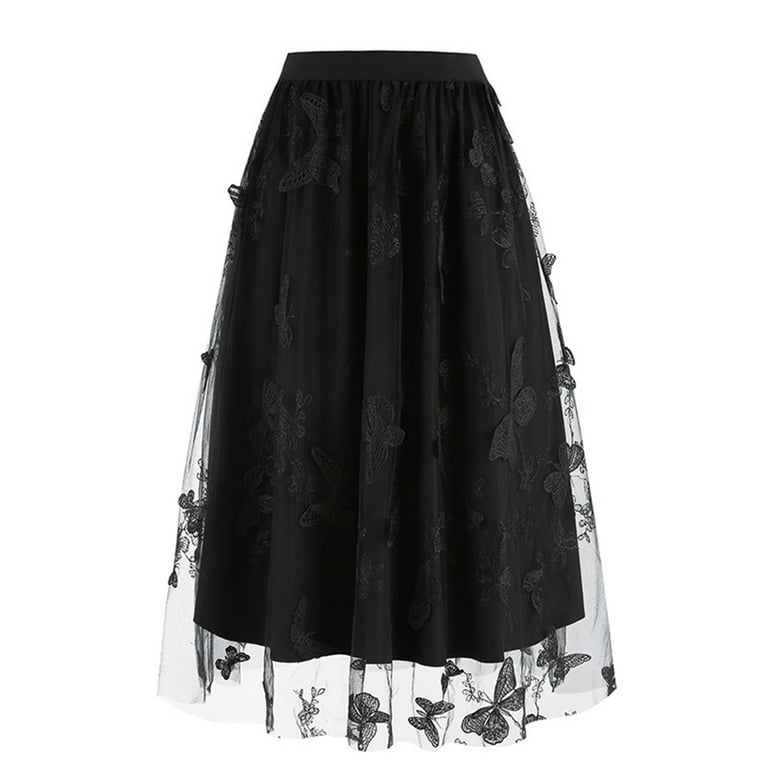 High waist green a line midi skirt summer 4356 High waist green a line midi skirt summer 4356
