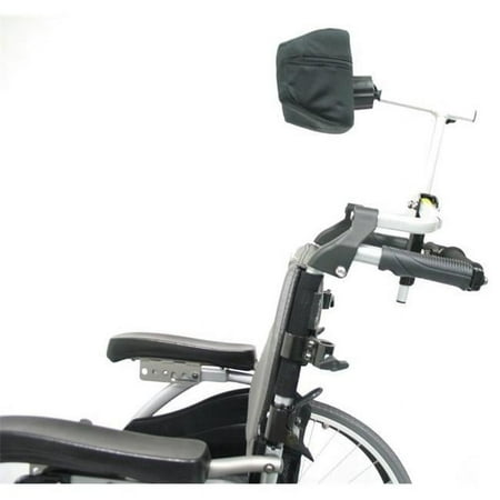 Karman Healthcare HR-FLD-115 Medium Foldable Rigidfy Headrest for .88 in. Handle Frame