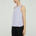 thumbnail image 5 of aidice Workout Tops for Women Athletic Round Neck Sleeveless Loose Running Tees Comfy Activewear Summer Tops, 5 of 7