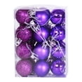 thumbnail image 2 of Big Saving/Clearance,Funcee 24pcs 3cm Christmas Tree Baubles Balls Home Wedding Decorations Gift, 2 of 7
