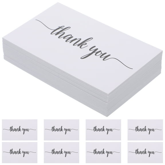 150 Pcs Decor Bulletin Thank You Card Cards for Small Business Customers Mother