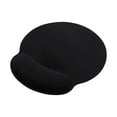 thumbnail image 2 of Mouse Pad with Wrist Support, Ergonomic Mouse Pad with Memory Foam Wrist Rest Cushion, Non-Slip Rubber Base Gaming Mice Pad for Home Office Computer Laptop Black, 2 of 3