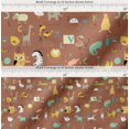 thumbnail image 2 of Soimoi Cotton Cambric Fabric Alphabets,Birds & Animals Kids Printed Craft Fabric by the Yard 42 Inch Wide, 2 of 7