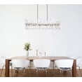 thumbnail image 3 of Serephina 42 inch crystal rectangle chandelier light in chrome, 3 of 4