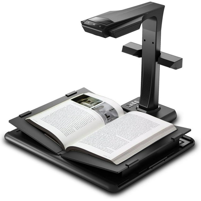 CZUR M3000 Pro V3 Professional Book & Document Scanner – High-Speed A3 Capture w/ Intelligent OCR, Auto-Flatten, Finger Removal, LCD Screen, V-Cradle, Multi-Mode Scan, PC & Presenter Compatible