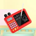 thumbnail image 2 of Calculatrice d'Enseignement des Maths Jouet Éducatif Précoce Aides Pédagogiques pour Enfants Rouge, 2 of 8
