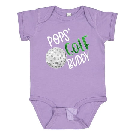 

Inktastic Pops Golf Buddy with Golf Ball Gift Baby Boy or Baby Girl Bodysuit