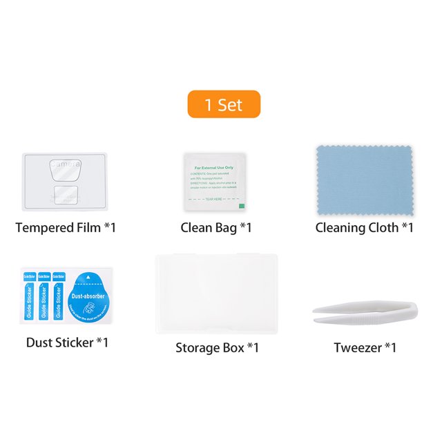 Protector de pantalla de vidrio templado 9H HD antiarañazos a prueba de explosiones para DJI Air 3
