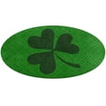 thumbnail image 5 of Clover Pattern Round Carpet Circle Rug Outdoor Patio Area Rug Washable Large Area Rugs Hallway Room Decor Fitness Mats, 5 of 8