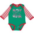 thumbnail image 3 of Inktastic Our First Mother's Day-roses and Daisies Boys or Girls Long Sleeve Baby Bodysuit, 3 of 5