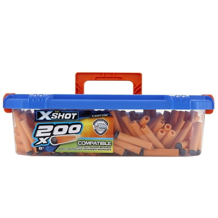 X-Shot Excel Universally Compatible Foam Darts Refill Box (200 Darts) by