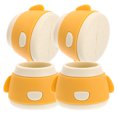 thumbnail image 4 of 4pcs Silicone Table Feet Covers Table Leg Protectors Chair Leg Caps Floor Protectors, 4 of 8