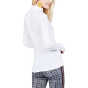 KOGMO Womens Long Sleeve Solid Basic Fitted Turtleneck Shirt