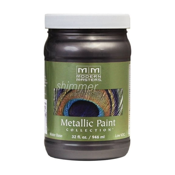 qt Modern Masters ME243 Smoke Metallic Paint Collection Water-Based Decorative Metallic Paint