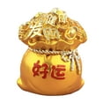thumbnail image 1 of Figura de dinero para regalo de Año Nuevo, adorno de estatua dorada tradicional china de Feng Shui Buena suerte dorado, 1 of 5