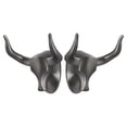 thumbnail image 5 of Elegant Artistic Animal Wall Hook 2Pcs Metal Construction For Hanging Backpacks Towels In Entryway Size, 5 of 5
