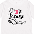 thumbnail image 4 of Inktastic my 1st lacrosse season Girls Long Sleeve Toddler T-Shirt, 4 of 5