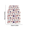 thumbnail image 3 of Linnome 250th Anniversary Table Runner Star Printed Linen Style for Independence Day Dining Table Decor 72x13in, 3 of 6