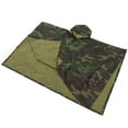thumbnail image 4 of Poncho de Pluie Style Militaire Cape de Pluie Multifonction Poncho de Pluie Extérieur Nouveau Poncho de Pluie Imperméable Armée à Capuche Ripstop Chasse Camping Randonnée Poncho de Pluie Militaire, 4 of 8