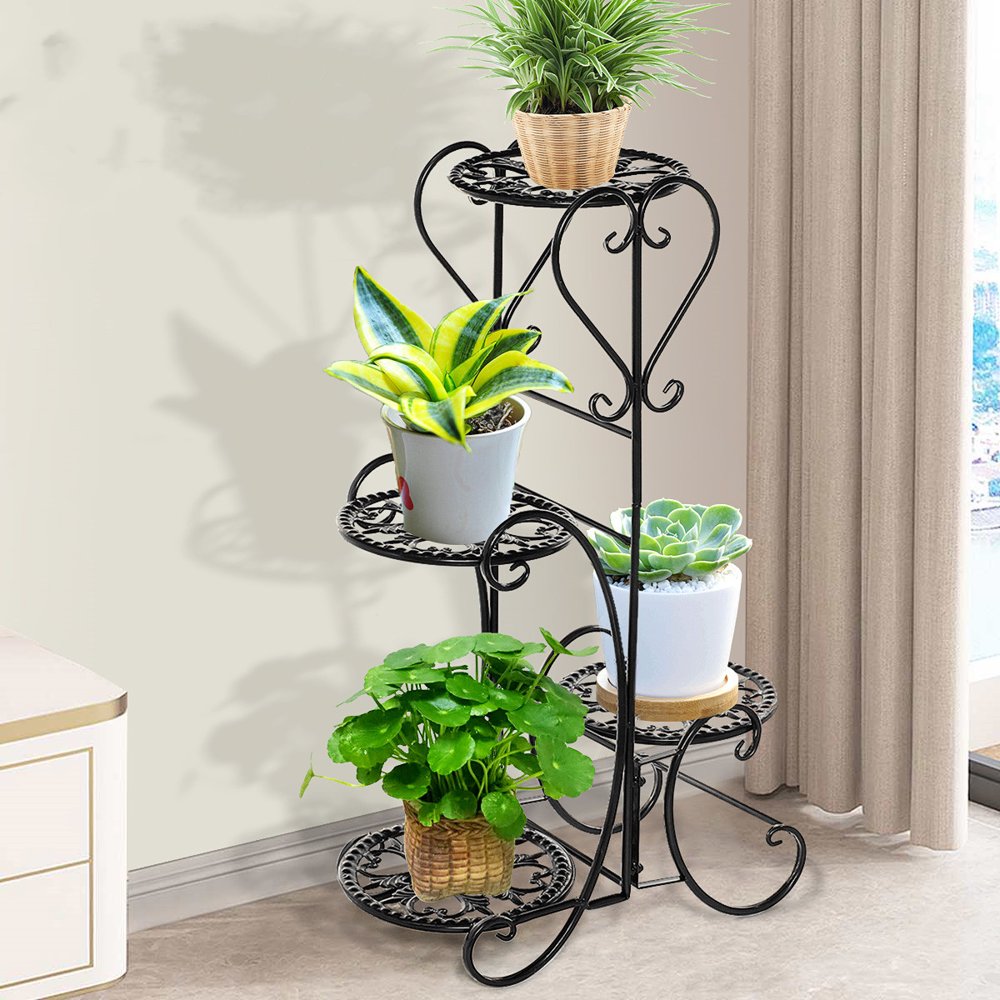 4-Tier/5-Tier Plant Stand Plant Shelf ,Multiple Flowers Pot Holder