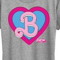 thumbnail image 3 of Barbie the Movie - Heart Crest - Women's Short Sleeve Graphic T-Shirt, 3 of 5