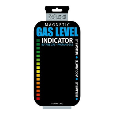 Gas Tank Level Indicator Propane Butane LPG Fuel Magnetic Gauge Bottle Measuring