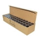 thumbnail image 1 of Caja de almacenamiento para piedras preciosas sueltas (200 unidades), redonda, transparente Negro, 1 of 9