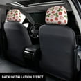 thumbnail image 3 of Kdxio Strawberries And Leaf Pattern Print 2 Piece Car Head Rest Covers Set Auto Front/Rear Seats Headrest Cover Universal Fit Most Cars,Sedan, SUV, 3 of 9