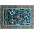 thumbnail image 1 of Ahgly Company Indoor Rectangle Oriental Light Blue Industrial Area Rugs, 7' x 10', 1 of 4