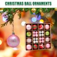 thumbnail image 4 of Bola de ambiente navideño respetuosa con el medio ambiente para regalo de año nuevo (tricolor) JShteea Libre de BPA, 4 of 7