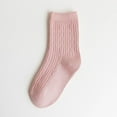 thumbnail image 6 of Dyfzdhu 3 Pairs Kids Girls Socks Cute Printed Comfortable Non Slip Pink Socks Autumn Winter Thermal Crew Socks, 6 of 6