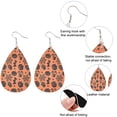 thumbnail image 3 of Colgante de cuero de doble cara de Halloween, pendientes colgantes, 3 of 5