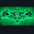 thumbnail image 5 of Handmadetneonsign Floral Bat Metal Wall Art Light, Floral Bat Metal Sign Wall Decor, Halloween Bat Metal Decor, 5 of 5