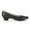 BLACK/PU, variant on BURUDANI Women Fashion Heel Pump Shoes Low Chunky Slip On Round Toe Shoes Comfort Pumps for Work