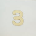 thumbnail image 1 of 1 Pc, 12 Inch X 1/8 Inch Thick Walt Disney Numbers 3 For Kids Rooms & Childrens Craft Projects, 1 of 3