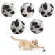 thumbnail image 1 of 5pcs Animal Wrapped Tennis Balls Funny Pet Cat Kitten Toy Balls Playthings, 1 of 3