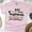Light Pink, variant on Just a Football Goose T-Shirt | Funny Game Day Graphic Tee, White, Size S