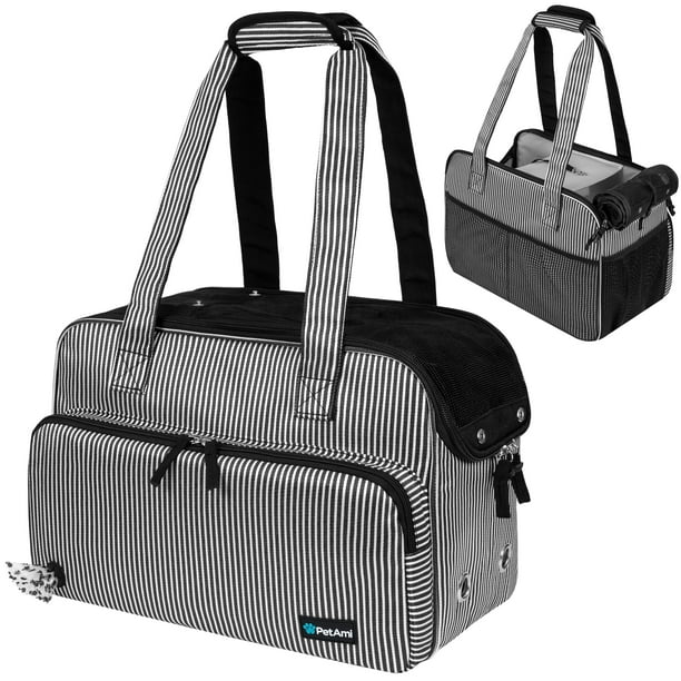 PetAmi Small Dog Purse Carrier, SoftSided Pet Carrier Bag Pockets