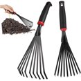 thumbnail image 2 of Gardening Hand Tools Hand Rakes Loosening Soil Rake Gardening Tools Ergonomic Handle Sturdy for Yard Work Durable and Lightweight Perfect for Gardening Enthusiasts, 2 of 8