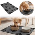 thumbnail image 1 of MKHSQHDG Clearance Diatomaceous Earth Feeding Mat Absorbent Easy Clean Non Cat Placemat, 1 of 8
