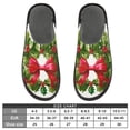 thumbnail image 5 of IAUYY Memory Foam House Slippers Suitable for Both Men and Women. Comfortable, Anti-Slip Plush Flat-Bottomed Slippers The Best Holiday Gift Central Embellishment Morning Light, 5 of 9