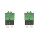 thumbnail image 1 of Fusible Cuchilla Disyuntor ATC Reinicio Manual DC32V para Barco Coche (30A) Verde, 1 of 6