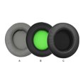 thumbnail image 3 of Sidaley Almohadillas para los oídos Cojín de cuero profesional Accesorios de cancelación de ruido Almohadillas de esponja Reemplazo para auriculares Relojes inteligentes Gris, 3 of 6