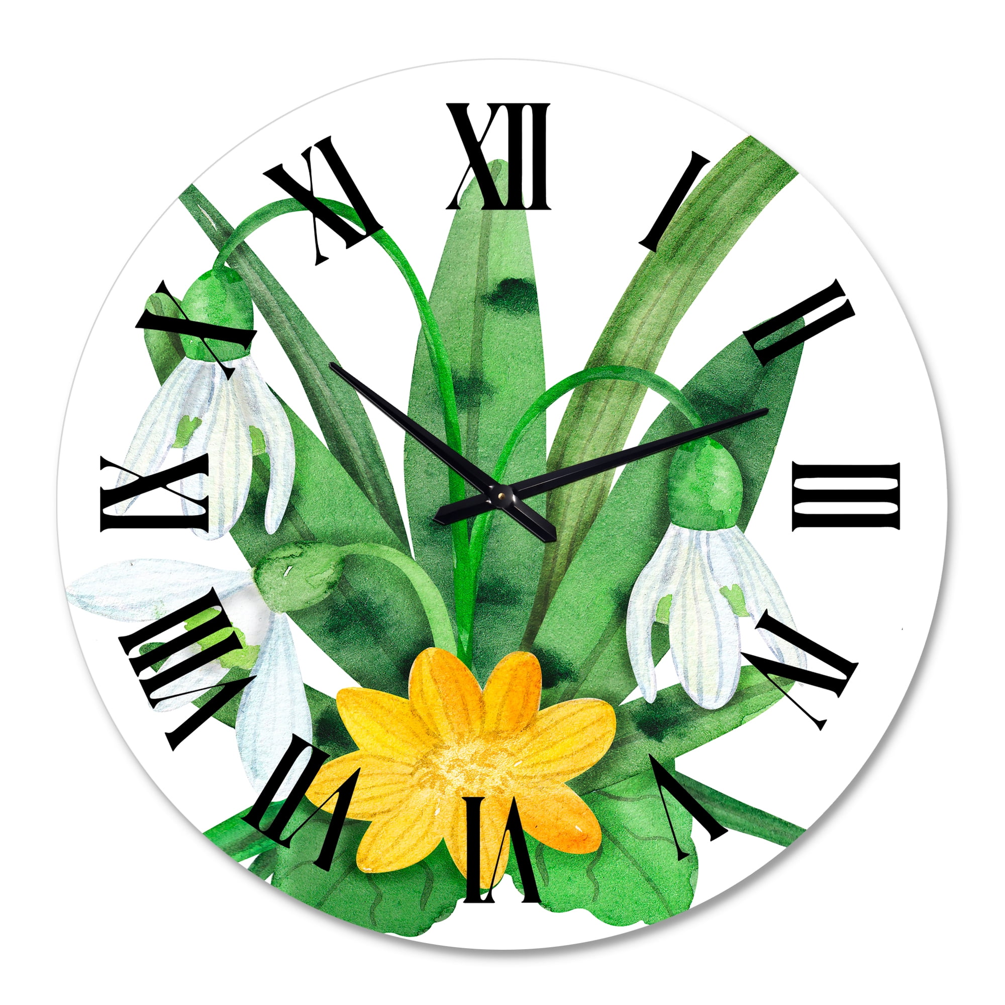 Designart 1 in Traditional Wall Clock