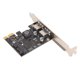 thumbnail image 2 of Tarjeta de expansión PCI-E interfaz de 19/20 pines Tarjeta de expansión de 2 puertos Escritorio para XP para WIN7 para WIN8 para WIN81 para WIN10 ANGGREK Otros, 2 of 8